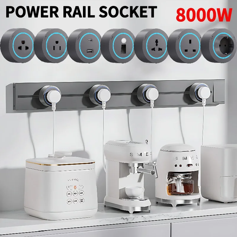Power Strip Desk - 40 سنتيمتر 50 سنتيمتر مقبس المسار