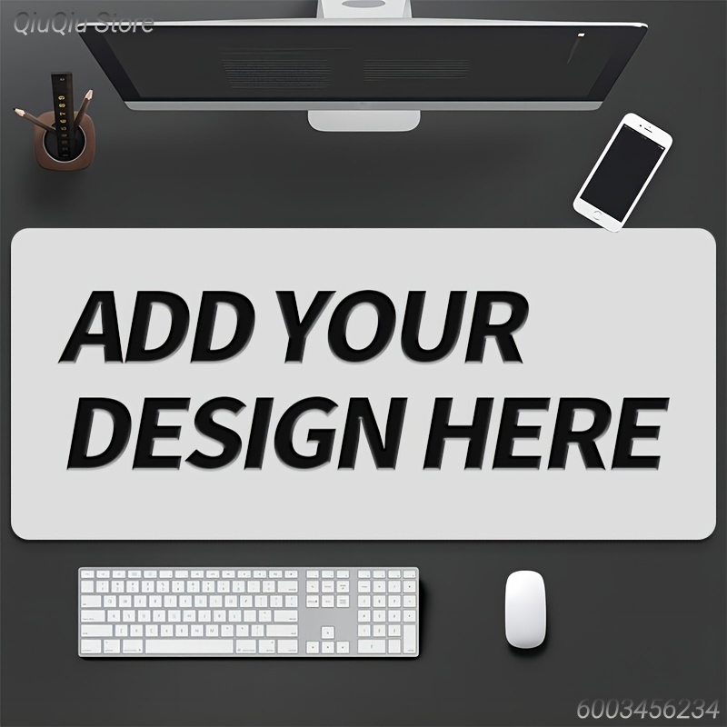 Home Office Desk Ideas - وسادة فأرة ألعاب مخصصة، قابلة لتخصيص