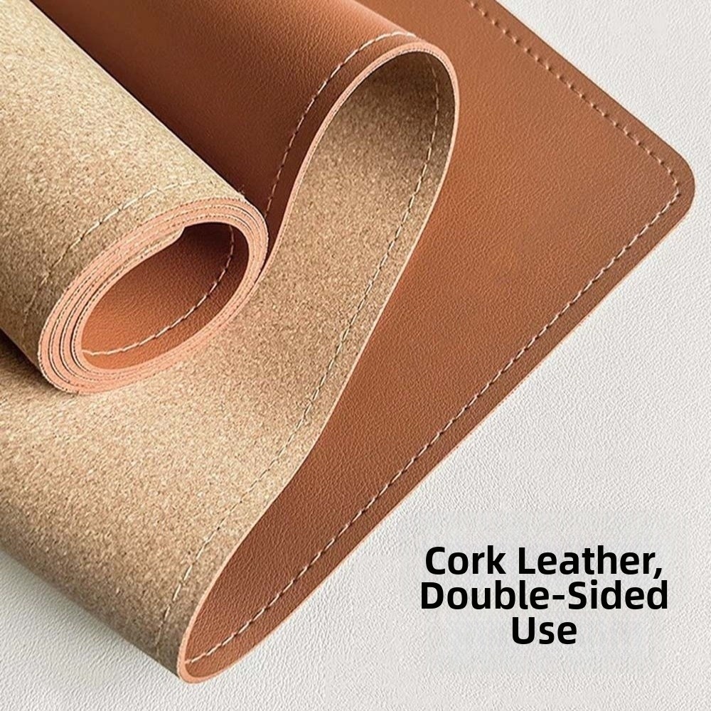 Desk Mat Leather - حصيرة مكتبية جلدية للكتابة، حصيرة طاولة