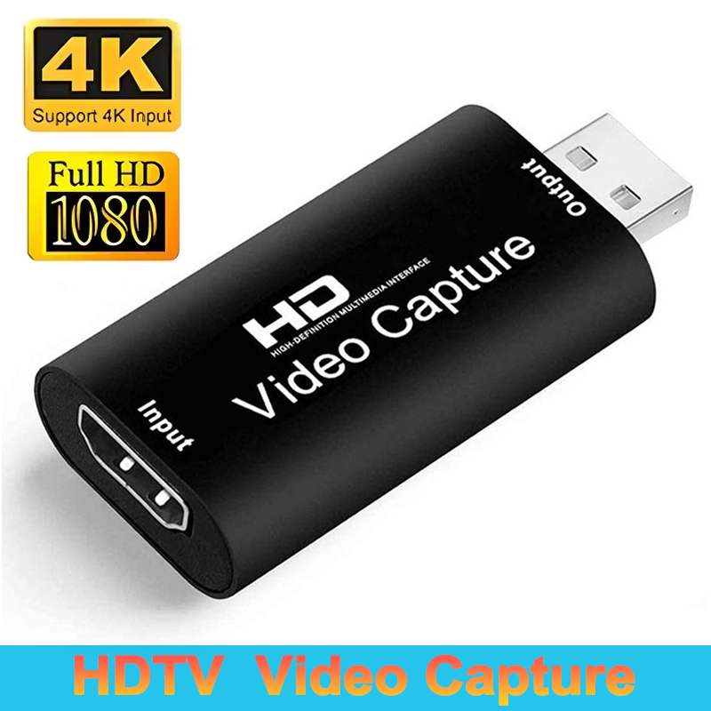 Webcam Hd 1080P - USB 2.0 بطاقة التقاط الفيديو HD