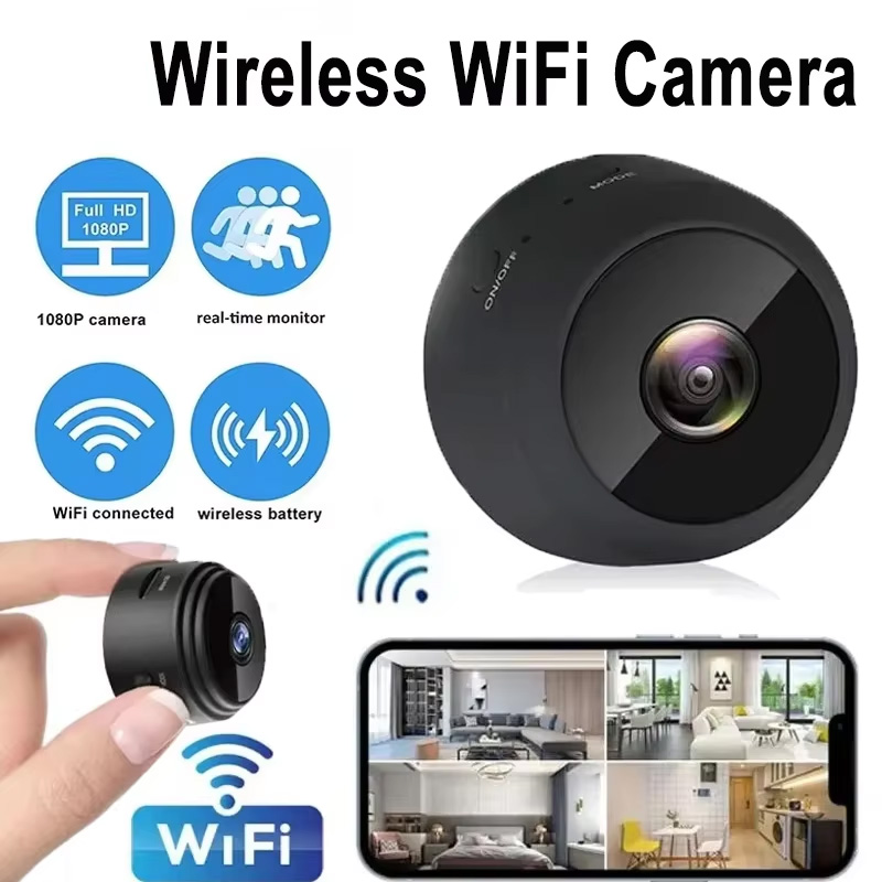 Webcam Hd 1080P - كاميرا A9 جديدة تعمل بالواي فاي
