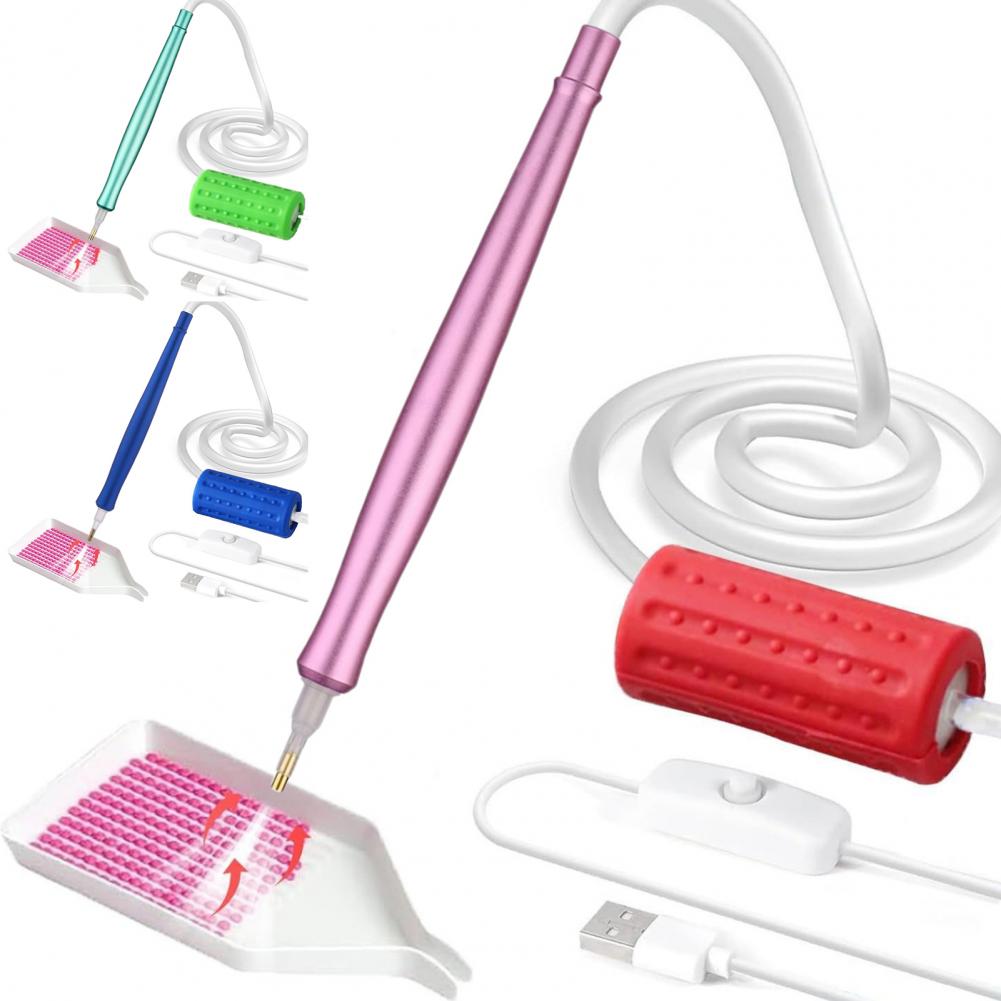 Pen Holder Organizer - فراغ الماس الفن القلم الكهربائية الماس