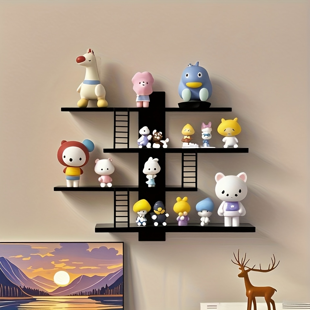 Home Office Bookshelves - رف مثبت على الحائط بدون حفر