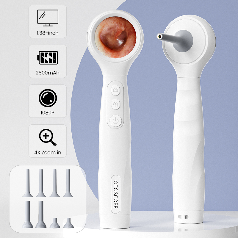 Webcam Hd 1080P - منظار أذن محمول بشاشة IPS مقاس