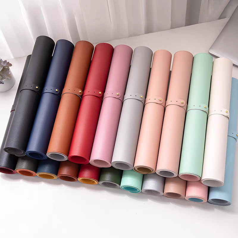 Desk Mat Leather - سجادة طاولة ناعمة وقابلة للطي -