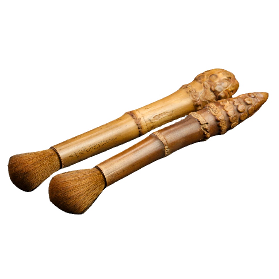 Desktop Organizer Bamboo - الخيزران الطبيعي الجذر حفل الشاي اكسسوارات