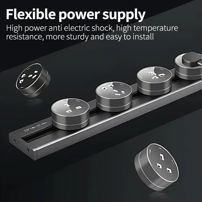 محول قابس كهربائي مع منفذ قابل - مراجعة Power Strip Desk وسعره