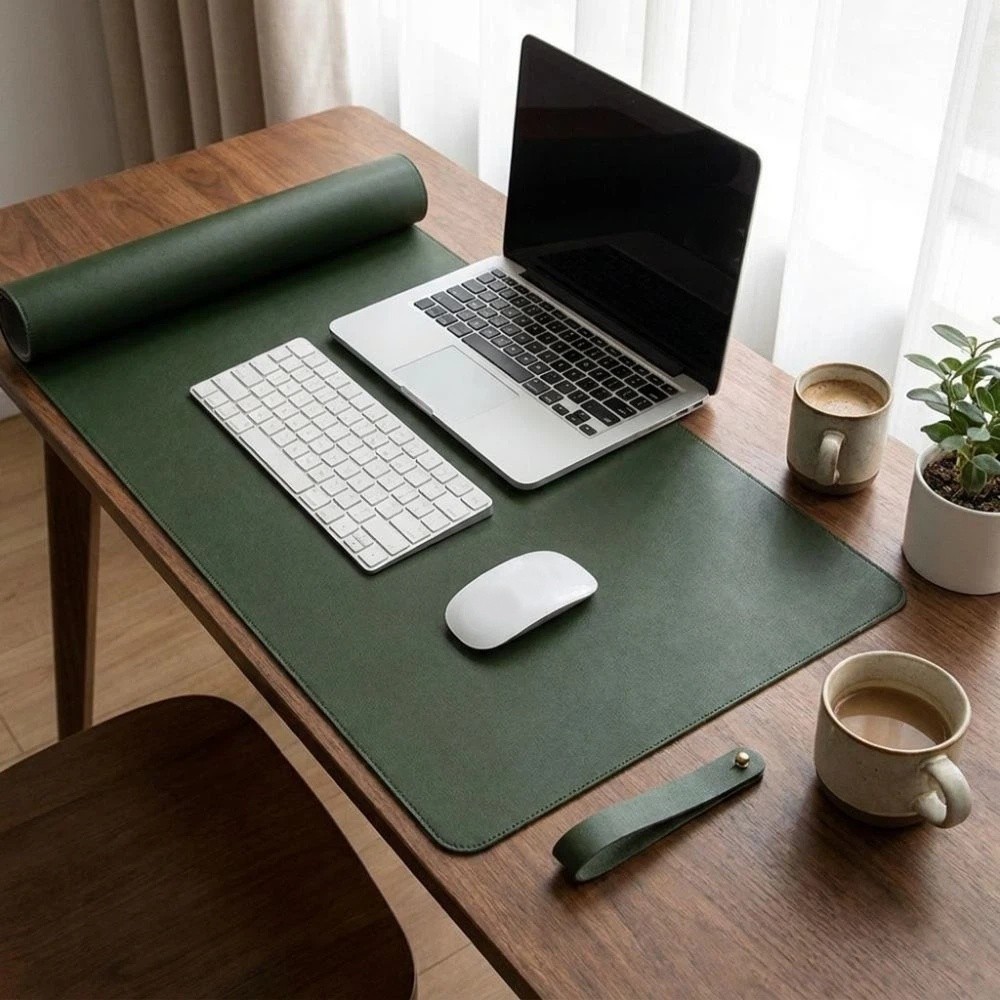 وسادة مكتب مزدوجة الجوانب من ا - مراجعة Desk Mat Leather وسعره