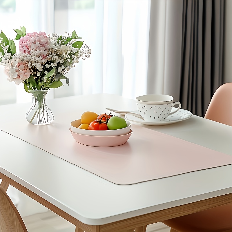 لوحة ماوس كبيرة من الجلد الصنا - مراجعة Desk Mat Leather وسعره