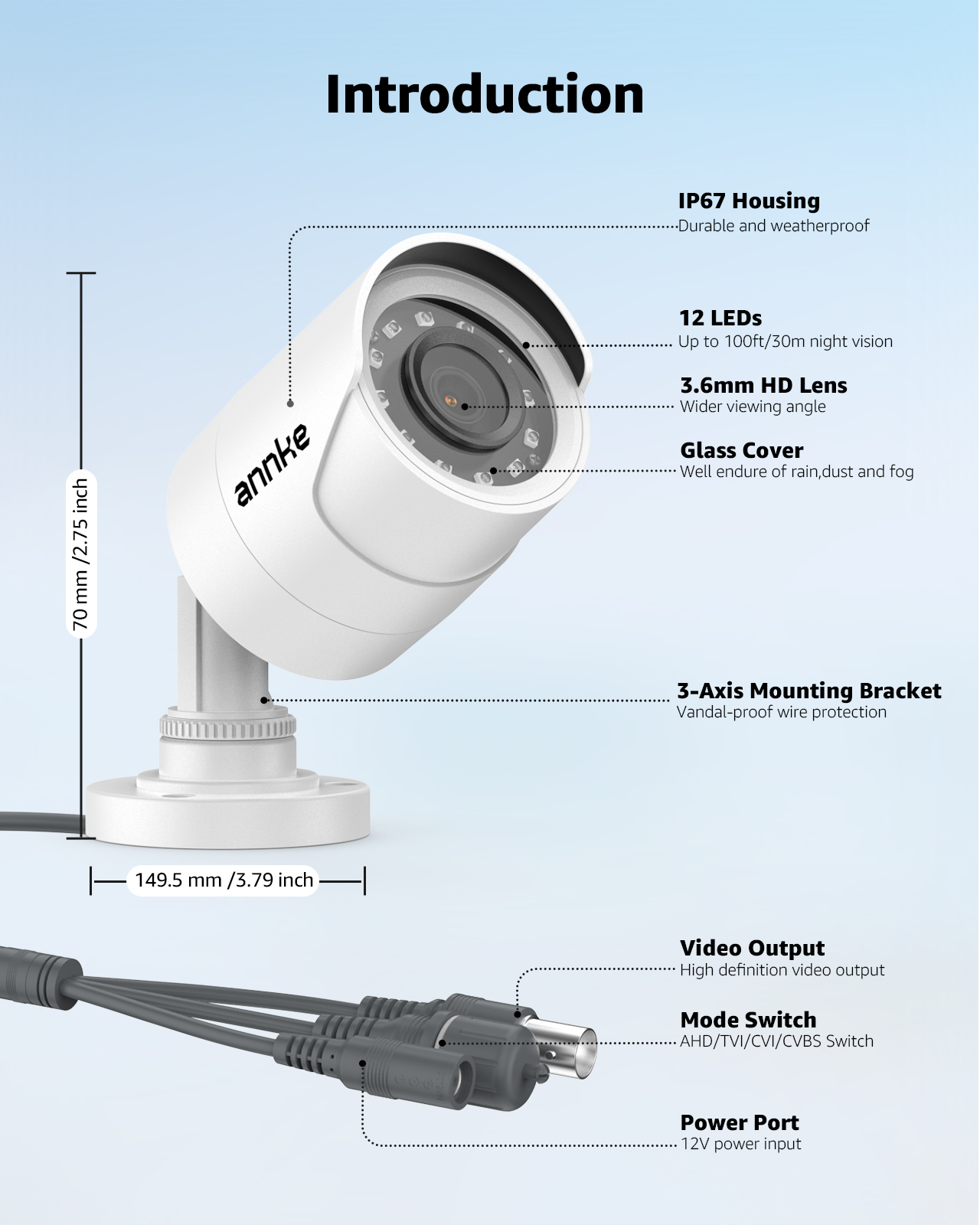 كاميرا أمان ANNKE بدقة 1080P 4 - مراجعة Webcam Hd 1080P وسعره