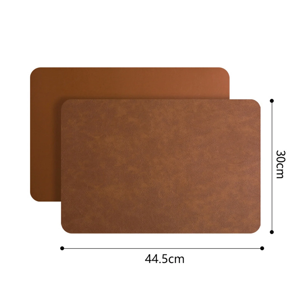 مفارش من الجلد الصناعي بنمط جل - مراجعة Desk Mat Leather وسعره