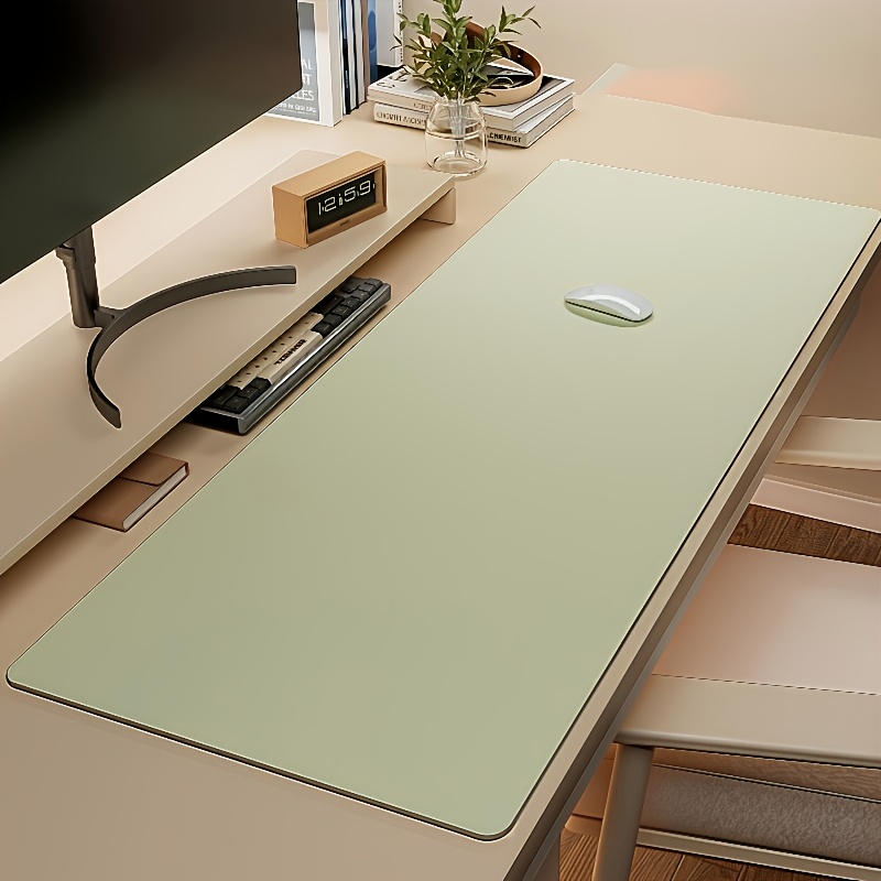 قطعة واحدة من لوحة الماوس الكب - مراجعة Desk Mat Leather وسعره