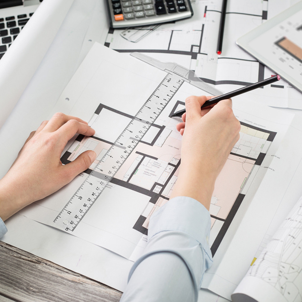 قطعتان من مساطر على شكل حرف T، - مراجعة Home Office Student وسعره