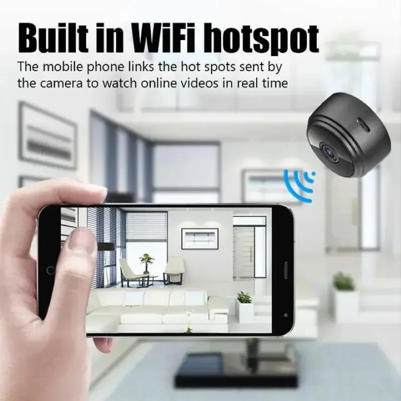 كاميرا A9 جديدة تعمل بالواي فا - مراجعة Webcam Hd 1080P وسعره