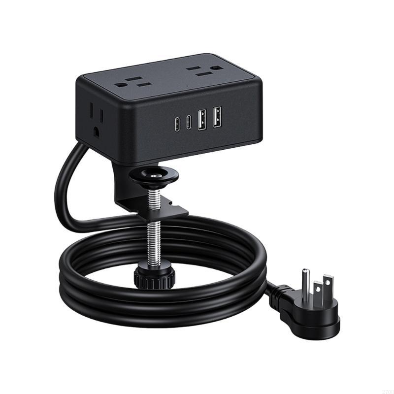 شرائط طاقة آمنة للتركيب على ال - مراجعة Power Strip Desk وسعره