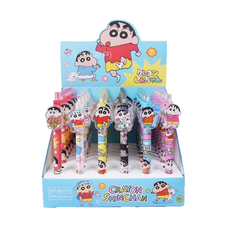 48pcs/box Crayon Shinchan Poin - مراجعة Home Office Student وسعره