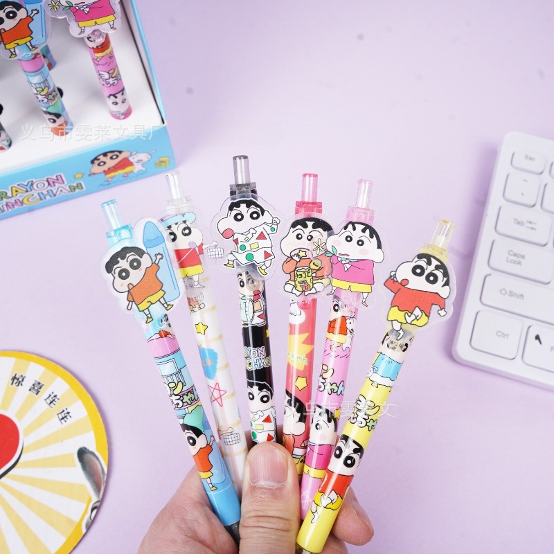 48pcs/box Crayon Shinchan Poin - مراجعة Home Office Student وسعره