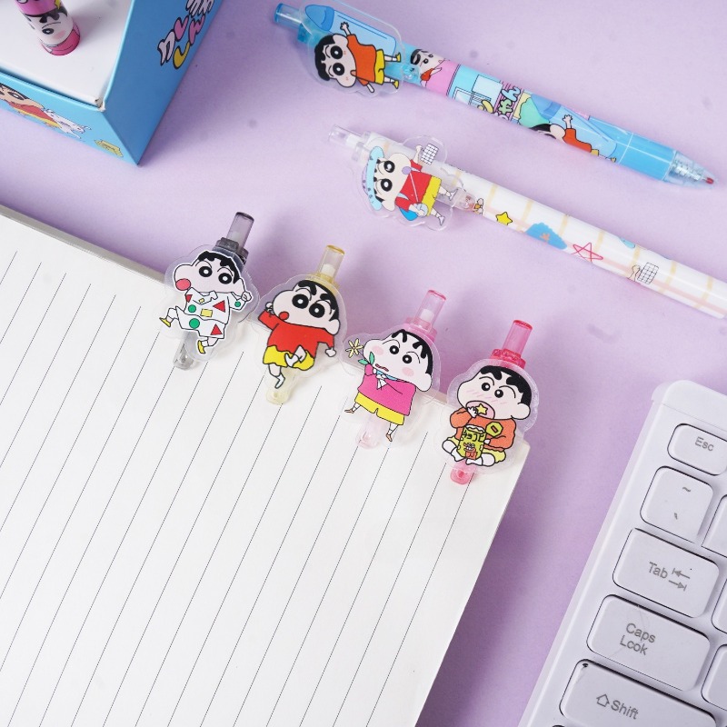 48pcs/box Crayon Shinchan Poin - مراجعة Home Office Student وسعره