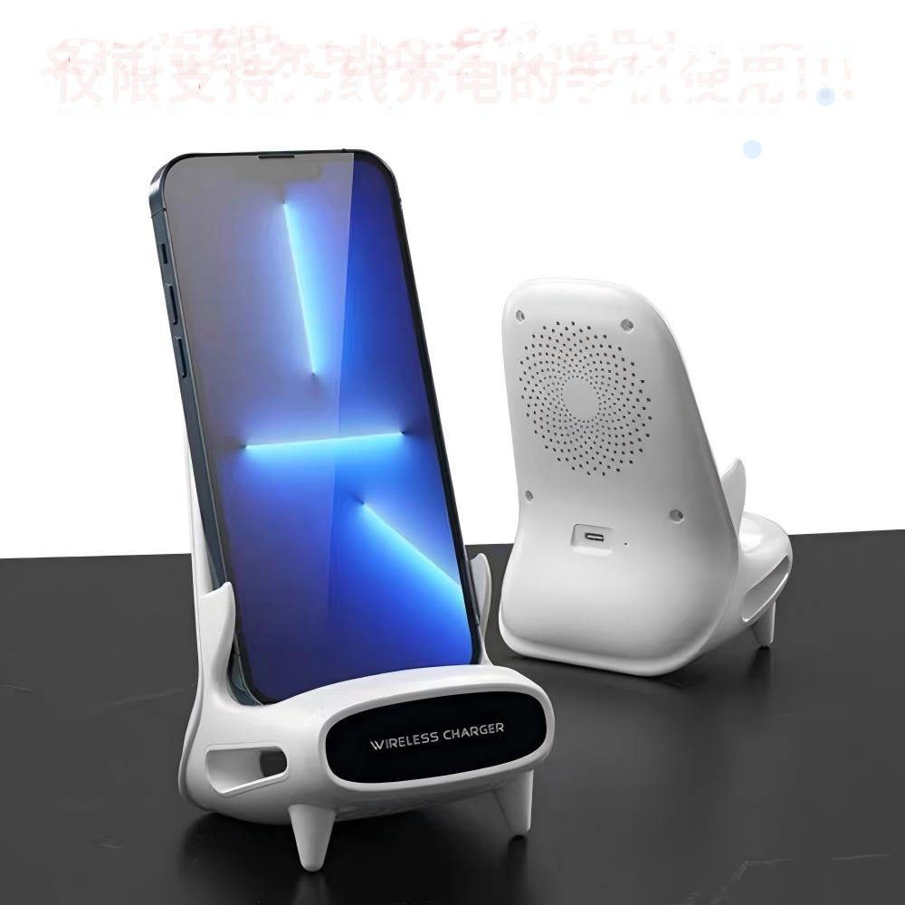 شاحن لاسلكي للهاتف مع محطة شحن - مراجعة Desk Charging Station وسعره