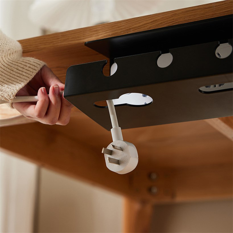 منظم كابلات تحت المكتب مع مشبك - مراجعة Power Strip Desk وسعره