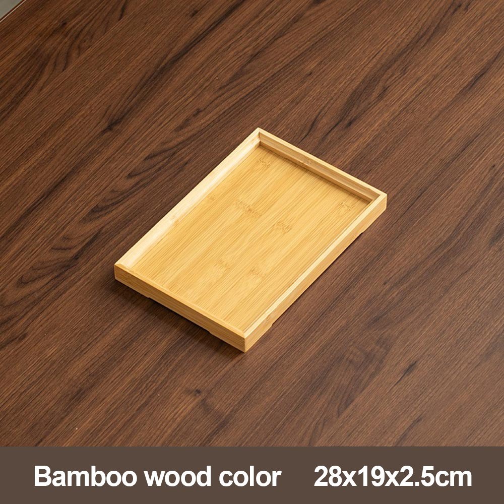 صينية تقديم خشبية من الخيزران  - مراجعة Desktop Organizer Bamboo وسعره