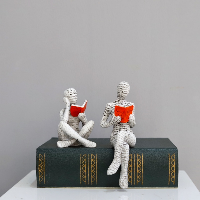 قطعة واحدة، تمثال امرأة مفككة  - مراجعة Home Office Bookshelves وسعره