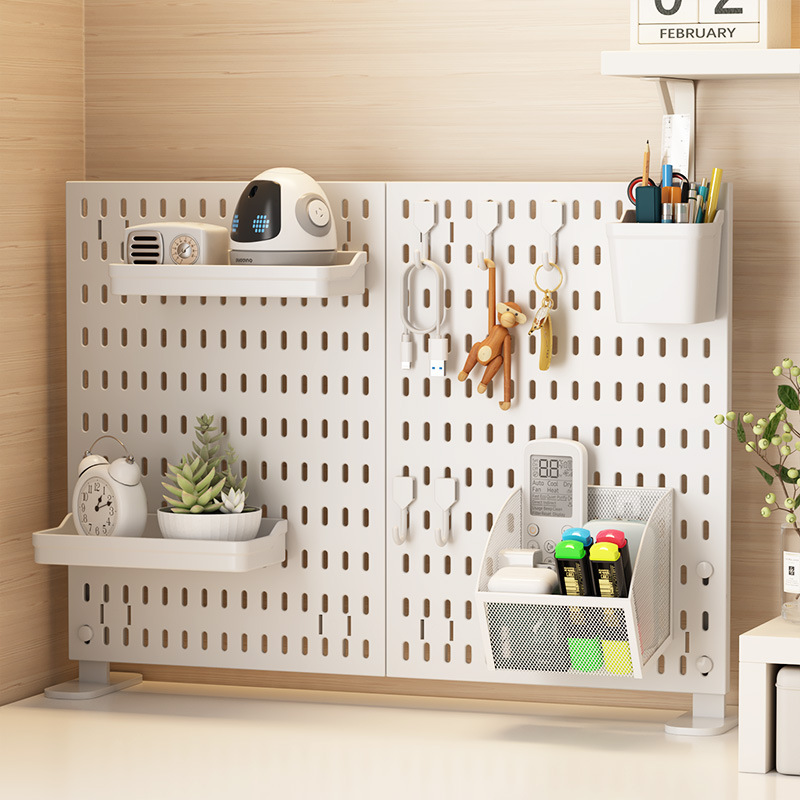 لوح تنظيم مكتبي عمودي بدون حفر - مراجعة Desktop Organizer Bamboo وسعره