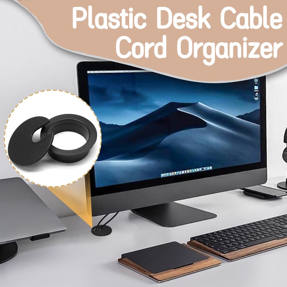 غطاء فتحة سلك بلاستيكي 1.5/2/2 - مراجعة Home Office Desk Ideas وسعره