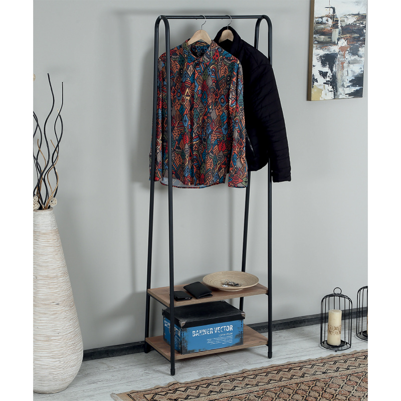 رف كتب خشبي بإطار معدني صناعي  - مراجعة Home Office Bookshelves وسعره