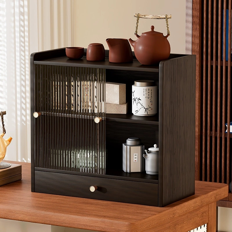 خزانة تخزين للمطبخ من الخيزران - مراجعة Desktop Organizer Bamboo وسعره