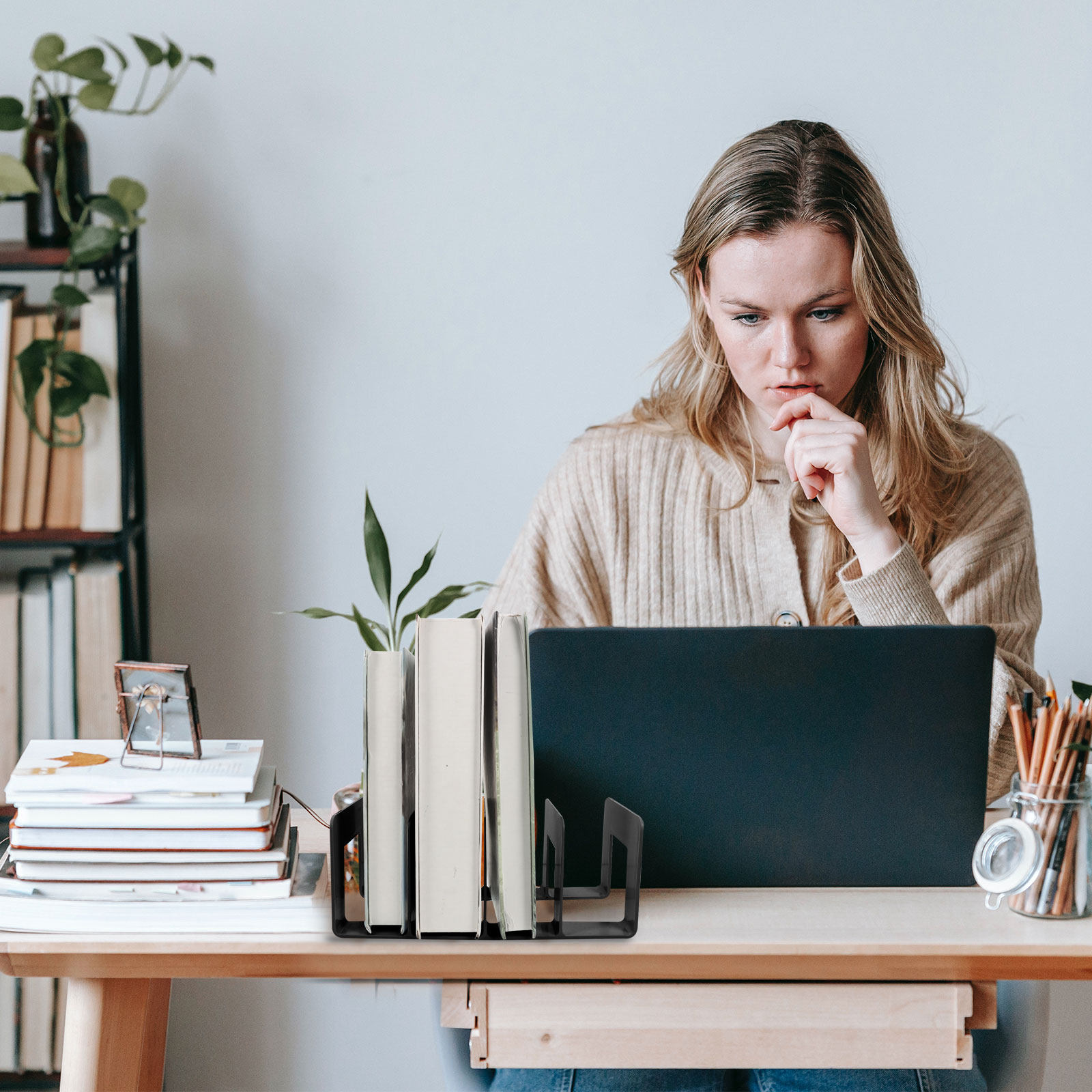 حامل كتب للرفوف ومنظم للمكتب،  - مراجعة Home Office Bookshelves وسعره