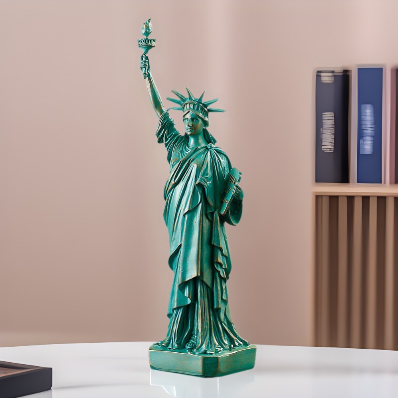 تمثال الحرية بطول 30 سم، قطعة  - مراجعة Home Office York وسعره