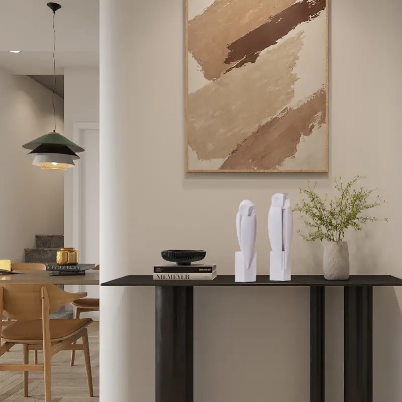 تمثال بومة بسيط لتزيين المنزل  - مراجعة Home Office Bookshelves وسعره
