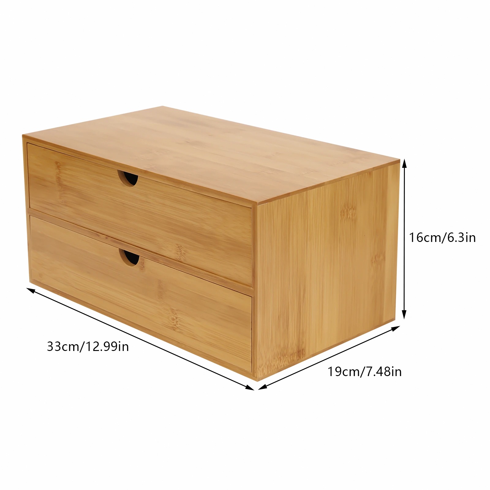 منظم مكتب، صندوق تخزين لوازم ا - مراجعة Desktop Organizer Bamboo وسعره