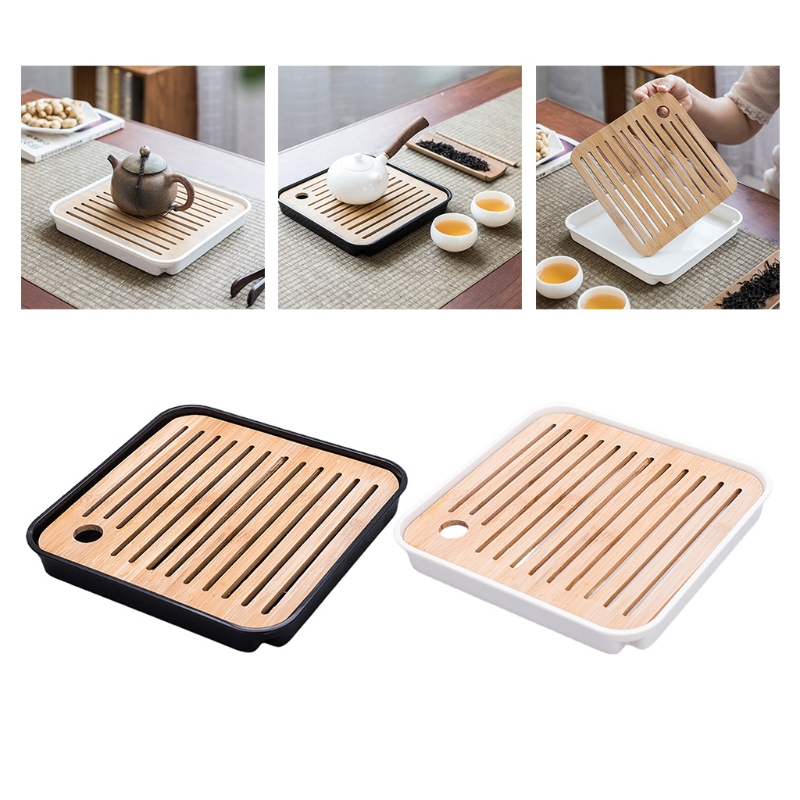 صينية شاي من الخيزران، طاولة ش - مراجعة Desktop Organizer Bamboo وسعره
